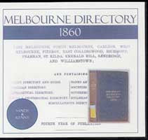 Melbourne Directory 1860 (Sands and Kenny)