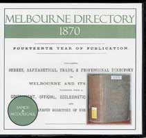 Melbourne Directory 1870 (Sands and McDougall)