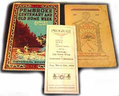Image unavailable: Pembroke Ontario's Centenary 1928