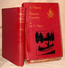 A History of Simcoe County, 2 Vols. 1909 (First complete edition by Andrew. F. Hunter) (on CD)
