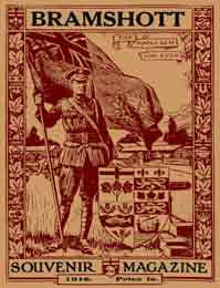 The Bramshott Souvenir Magazine - 1918.  (Published in England for Canadian troops.) (on CD)