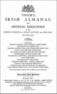Thom's Irish Almanac 1880