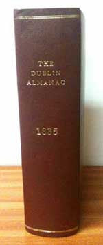 Pettigrew and Oulton, The Dublin Almanac and General Register of Ireland, 1835