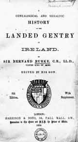 Burke's Landed Gentry of Ireland, 1899