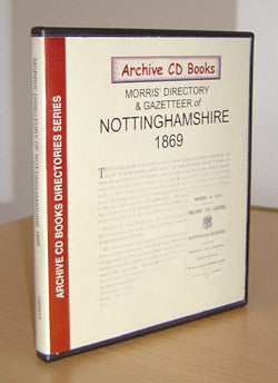 Nottinghamshire 1869  Morris & Co. Directory
