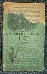 The Farmers' Almanac and Calendar for 1849
