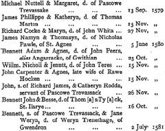 Cornwall Parish Registers - Marriages (Phillimore's Transcript)