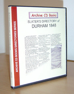Durham 1848 Slater's Directory