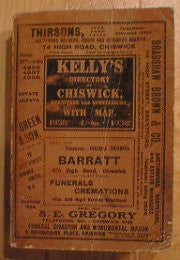 Chiswick 1938 Kelly's Directory