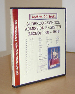 Sudbrook School (Mixed) 1900-1928 Admission Register