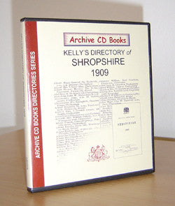 Shropshire 1909 Kelly's Directory