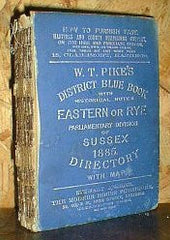 Eastern Sussex 1885 District Blue Book