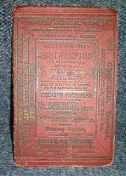 Southampton and Neighbourhood 1902 Kelly's Directory