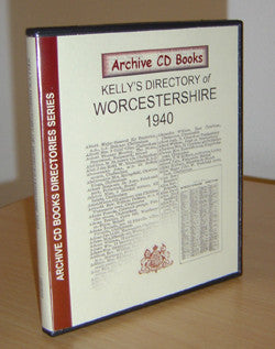 Kelly's 1940 Directory of Worcestershire