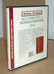 Image unavailable: Kelly's 1912 Directory of Worcestershire