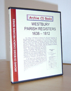 Westbury Parish Registers 1638-1812