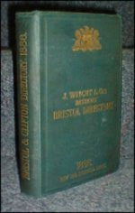 Image unavailable: J. Wright & Co's 1886 Bristol & Clifton Directory