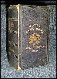 London Royal Blue Book 1860