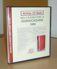 Image unavailable: Kelly's Directory of Warwickshire 1888