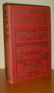 1929 Kelly's Directory of Westmorland.