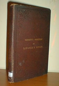 Barretts' Directory and Topography of Lancaster, 1886