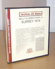 Image unavailable: Kelly's Directory of Surrey, 1918