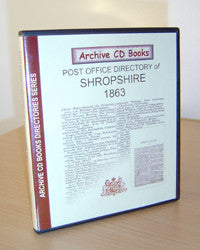 1863 Post Office Directory of Shropshire