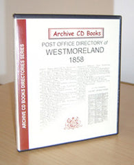 Image unavailable: Post Office Directory of Westmorland 1858