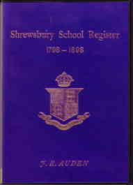 Shrewsbury School Register 1798-1898