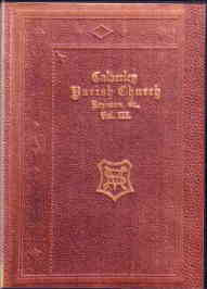 Calverley Parish Church Registers Vol. III (Yorkshire)