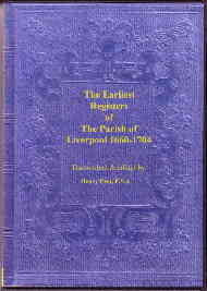 Parish Registers of Liverpool 1660-1704