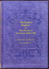 Image unavailable: Parish Registers of Liverpool 1660-1704