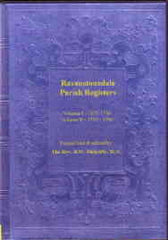 Image unavailable: Ravenstonedale Parish Registers Vol I 1571 to 1710 Vol II 1710 to 1780