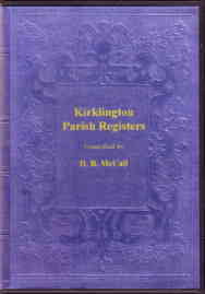 Parish Registers of Kirklington 1588-1812