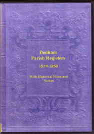 Denham Parish Registers, 1539-1850