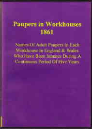 Paupers in Workhouses 1861