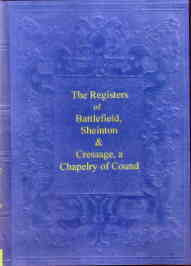 The Registers of Battlefield, Sheinton & Cressage