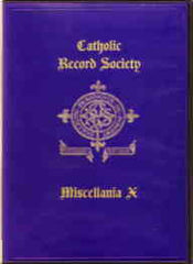 Image unavailable: The Catholic Register Society Miscellanea X