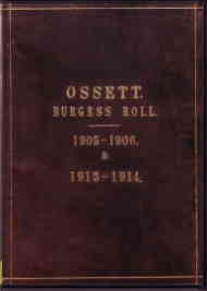 Ossett Burgess Rolls 1905-6 & 1913-14