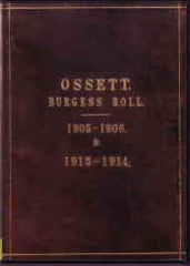 Image unavailable: Ossett Burgess Rolls 1905-6 & 1913-14