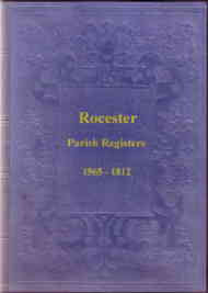 Rocester Parish Register  Volumes 1& II 1565-1812
