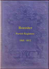 Image unavailable: Rocester Parish Register  Volumes 1& II 1565-1812