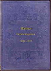 Image unavailable: Halton Parish Register 1654-1812