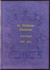 Image unavailable: St Nicholas, Durham Parish Register 1540-1812