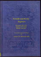 Image unavailable: Parish Registers of Pickhill cum Roxby, Yorkshire