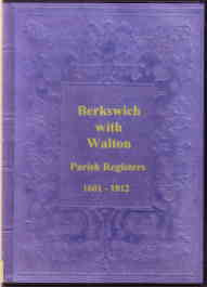 Berkswich & Walton Parish Registers 1601-1812