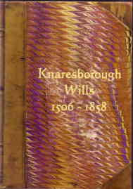 Wills & Administration from Knaresborough Court Rolls