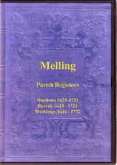 Image unavailable: Parish Registers of Melling (Lancashire) 1625-1752