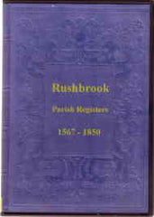 Image unavailable: Rushbrook Parish Registers 1567-1850