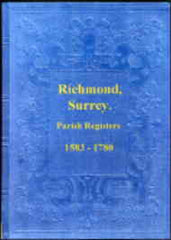 Image unavailable: Parish Registers of Richmond, Surrey